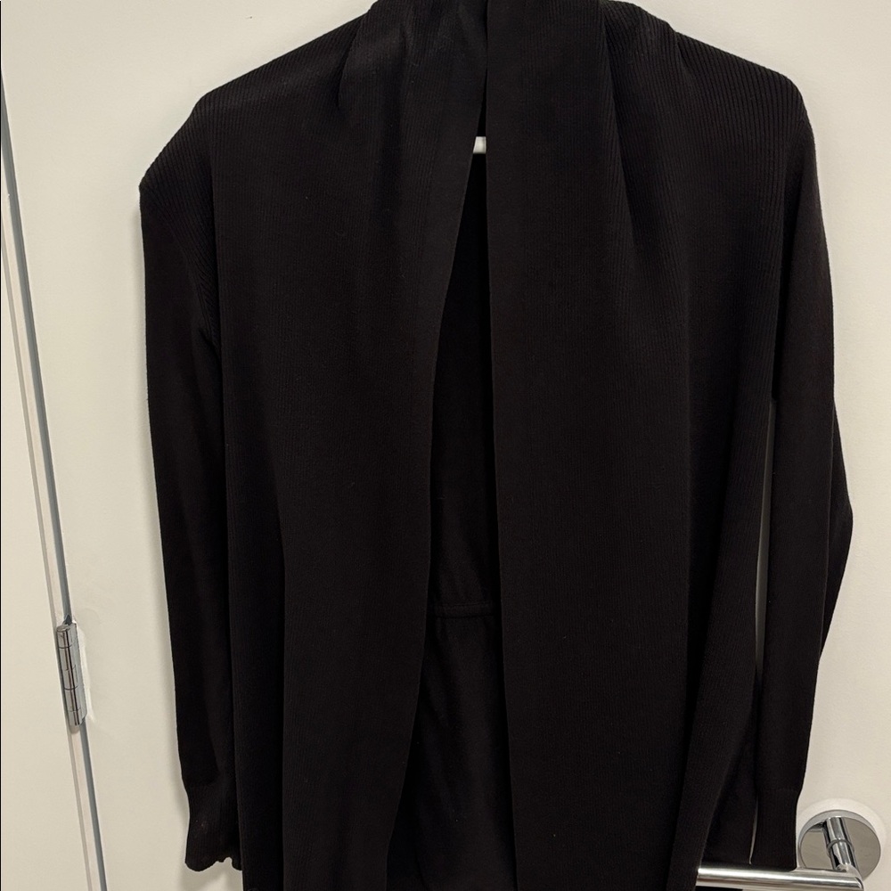 Theory Black Cardigan Sweater Size XS